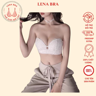 Áo lót nữ LENABRA, AC907-áo ngực nữ cup không dây nâng ngực tạo khe quyến rũ