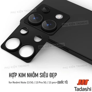 Miếng Kim Loại Bảo Vệ Camera Redmi Note 13 4G/ Note 13 Pro 5G/ Note 13 Pro+ 5G HỢP KIM NHÔM chống trầy xước nứt vỡ