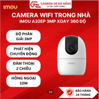 Camera Wifi Imou A22EP/ A32EP/A52P Trong Nhà Full HD 2MP/3MP/5MPXoay 360 Độ, Đàm Thoại 2 Chiều