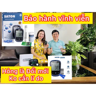 [Thương Hiệu Đức] MÁY ĐO ĐƯỜNG HUYẾT SATON Bảo hành Trọn Đời