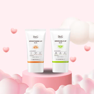 Kem Chống Nắng Kiềm Dầu Giảm Mụn Dành Cho Da Nhạy Cảm Dr.G Mild Up Sun+ SPF 50+/ PA++++ 50ml/