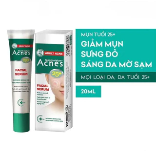 Serum ngừa mụn chuyên biệt cho da mụn Rohto Acnes 25+ Facial 20ml