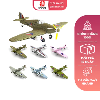 Mô Hình Lắp Ghép 4D Máy Bay Hurricane Tỉ Lệ  1:48 - 4DMODEL