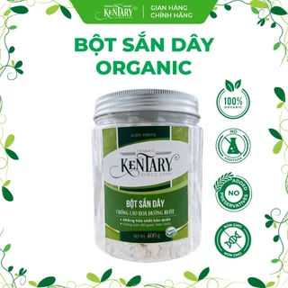 Bột Sắn Dây Organic Kentary - Thanh Lọc Cơ Thể - Đậm Đà Vị Sắn Dây - Hũ 800gr