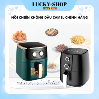 Nồi chiên không dầu Camel dung tích 10 lít công suất 1500w, phủ chống dính cao cấp, chế độ thông minh, bảo hành 12 tháng