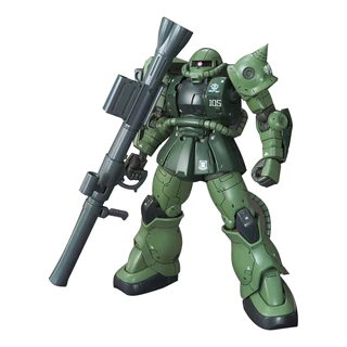 Mô Hình Lắp Ráp HG 1/144 GTO Zaku II Loại Zaku C-6/R6 màu xanh lá cây (tặng base và decal)