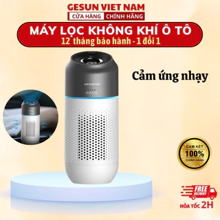 Máy lọc khử mùi xe ô tô cao cấp, máy lọc không khí CP01 thông minh cho xe hơi công nghệ Ion khử trùng tối đa nấm mốc