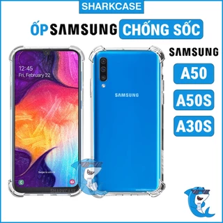 Ốp lưng Samsung A50, A50S, A30S dẻo trong suốt silicon cao cấp chống sốc có gờ bảo vệ camera