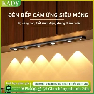 Đèn LED trang trí KADY điều chỉnh độ sáng đèn cảm ứng nhà bếp tủ quần áo siêu sáng automatik dung lượng pin cao