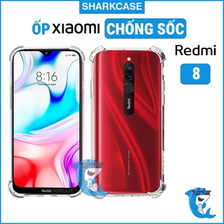 Ốp lưng Redmi 8 nhựa dẻo trong suốt silicon cao cấp chống sốc chống va đập có gờ bảo vệ camera đt