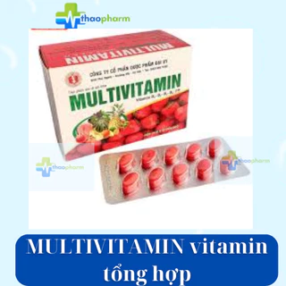 MULTIVITAMIN đại uy hộp 100 viên.