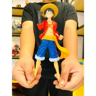 (23cm) Mô hình OnePiece - Luffy CỐ LÊN siêu nét