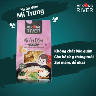 [HSD: T7/2024] Mì Ăn Dặm Mekong River cho bé từ 9 tháng tuổi cung cấp chất xơ, tốt cho tiêu hóa trẻ em