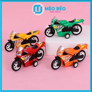 Xe đồ chơi chạy đà, Mô hình xe máy siêu ngầu cho bé – Mèo Béo Kids Store