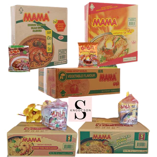 Mì Mama vị Thịt heo bằm, Tôm chua cay, Tomyum kem, Vịt tiềm  60g (30 gói)