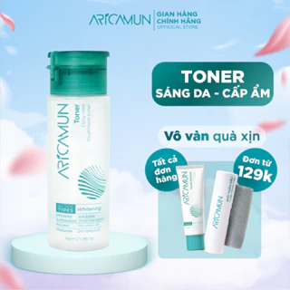 Nước Cân Bằng Da Toner Acid AHA/BHA Aricamun Cấp Ẩm Làm Dịu Và Sạch Sâu 145ml