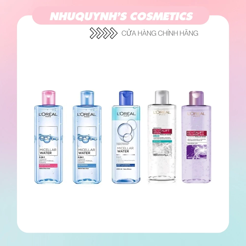 Nước Tẩy Trang L'Oreal Micellar Water