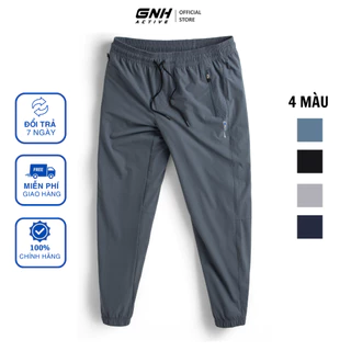 Quần dài thể thao JOGGER nam GNH Active Quần thể thao nam dáng dài chất vải gió co giãn bốn chiều | GNH23032