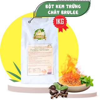 [1kg] Bột Kem Trứng Cháy Kiểu Pháp LUCKY VN STAR CRÈME BRÛLÉE Nguyên Liệu Làm Trà Sữa Thơm Ngon Béo