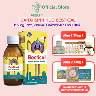 BESTICAL- Canxi Sinh Học Kết Hợp Vitamin D3 K2 120ml Chính Hãng