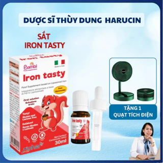 Sắt Iron Tasty – Bổ Sung Sắt 3 Công Nghệ Liposome - Lọ 30ml
