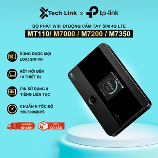 [Hỏa Tốc] Bộ Phát Wifi Di Động TP-Link MT110 / M7000 / M7200 / M7350 3G/4G LTE 150Mbps Pin sạc