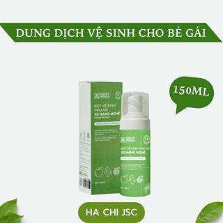 Dung Dịch Vệ Sinh Cho Bé Gái Hữu Cơ Cỏ Cây Hoa Lá Dạng Bọt An Toàn Cho Tuổi Dậy Thì 150ml