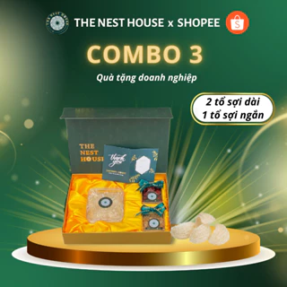 [Combo 3] Hộp quà tặng yến sào dành cho gia đình, người thân yêu nhất