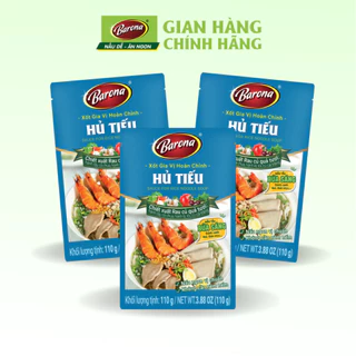 Combo 3 gói Gia Vị Hủ Tiếu Barona 110g ướp ngon chuẩn vị không cần nêm nếm