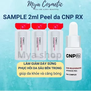 1 vỉ 2ml peel da CNP peel tái tạo da chuyên sâu CNP ngừa mụn dưỡng trắng căng bóng da mờ thâm nám