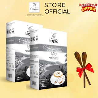 [Tặng 2 Muỗng] Combo 2 Hộp Cà phê Hòa Tan Cappuccino Coconut Trung Nguyên Legend Hộp 12 gói 18743