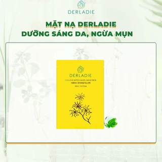 Mặt Nạ Derladie Witch Hazel Mask Pack Giảm Mụn, Dưỡng Sáng Da 30ml