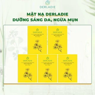 Combo 5 mặt nạ Derladie Witch Hazel Mask Pack giảm mụn, dưỡng sáng da 30ml x5