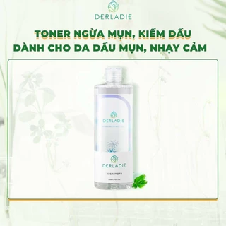 [DEAL HOT] Toner Ngừa Mụn, Kiềm Dầu Dành Cho Da Dầu Mụn Và Da Nhạy Cảm Derladie Natural Moisture Toner 500ml