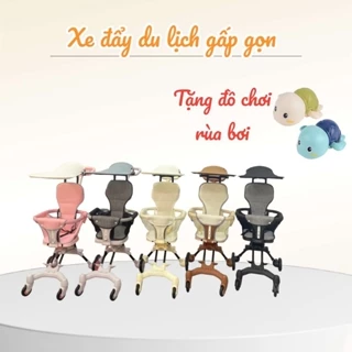 Xe đẩy gấp gọn 2 chiều , Xe đẩy Du Lịch Gấp Gọn 2 chiều