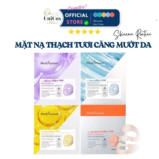 Mặt Nạ Collagen MediAnswer Mặt Nạ Thạch Medi Answer Mask Dưỡng Trắng Giảm Lão Hoá Da - Unicos Mall