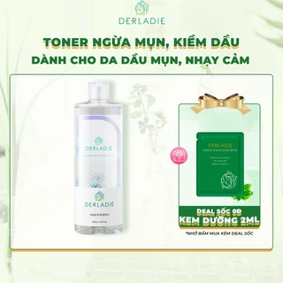 Nước Cân Bằng Da Ngừa Mụn, Kiềm Dầu Derladie Natural Moisture Toner 500 Ml