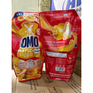 Túi nước giặt Omo matic hương Comfort cửa trên 1.8kg mẫu mới