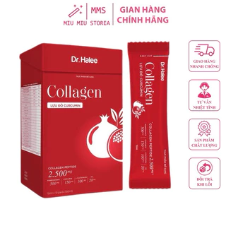 Collagen Lựu đỏ Curcumin hộp 10 gói