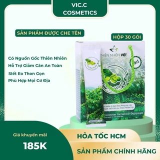 [ 30 gói ] Caphe Xanh Thiên Nhiên Việt Chính Hãng