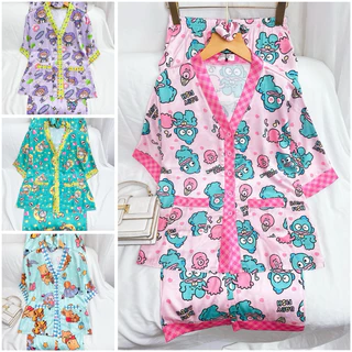 (40-85kg) PIJAMA CÁNH DƠI TNQD . CHẤT LIỆU LATIN TƠ TẰM L1 - TA15