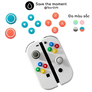 Bộ bọc nút Akitomo chất liệu Silicone cho Joy-con Nintendo Switch