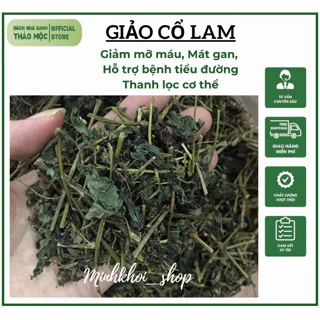 Trà Giảo Cổ Lam 7lá Sapa Giảm Mỡ Máu, Mát Gan, Tiểu Đường (1KG)