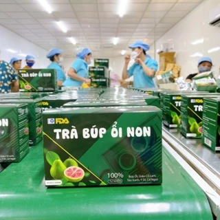 trà búp ổi cỏ ngọt hộp 50 gói  - giúp giảm mỡ máu, ổn định đường huyết , tăng cường hệ tiêu hoá