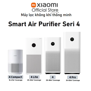 Máy lọc không khí Xiaomi Smart Air Purifier Seri 4 - Hàng chính hãng