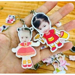 móc khóa chibi in theo yêu cầu