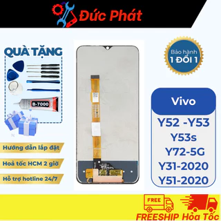 Màn Hình VIVO Y52 / Y53 / Y53s / Y72-5G / Y31-2020 / Y51-2020 Zin Chuẩn (Tặng kèm keo dán và bộ sửa)