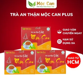 Combo 3 Trà An Thận Plus Mộc Can giảm chứng thận yếu, tiểu đục, sỏi thận, sỏi bàng quang, tiểu rắt, tiểu đêm, tiểu són