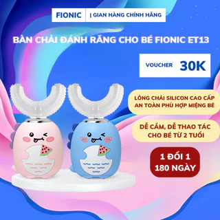 Bàn Chải Đánh Răng Cho Bé FIONIC ET13 Chữ U Đầu Sillcon