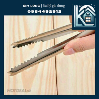 Kẹp Gắp Đá, Đồ Nóng Inox Chống Gỉ